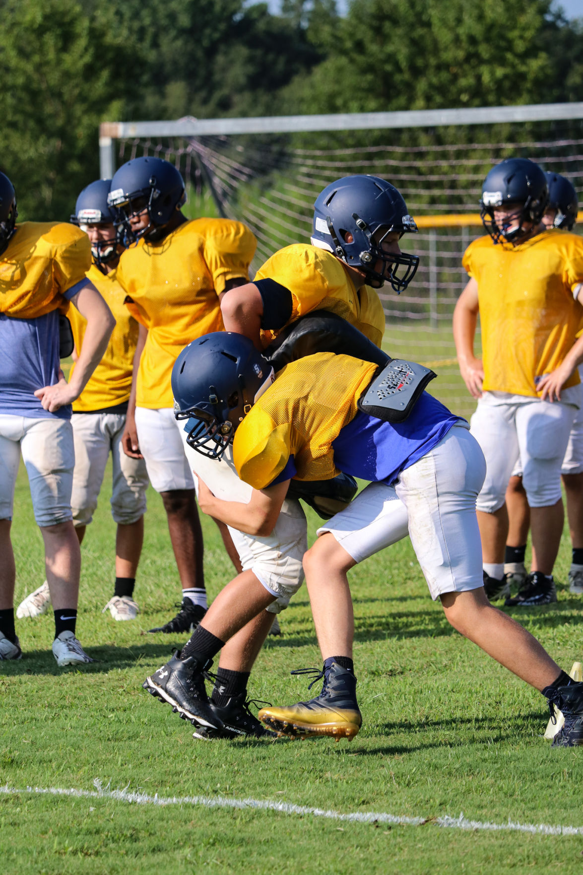 The King's Academy Football Practice